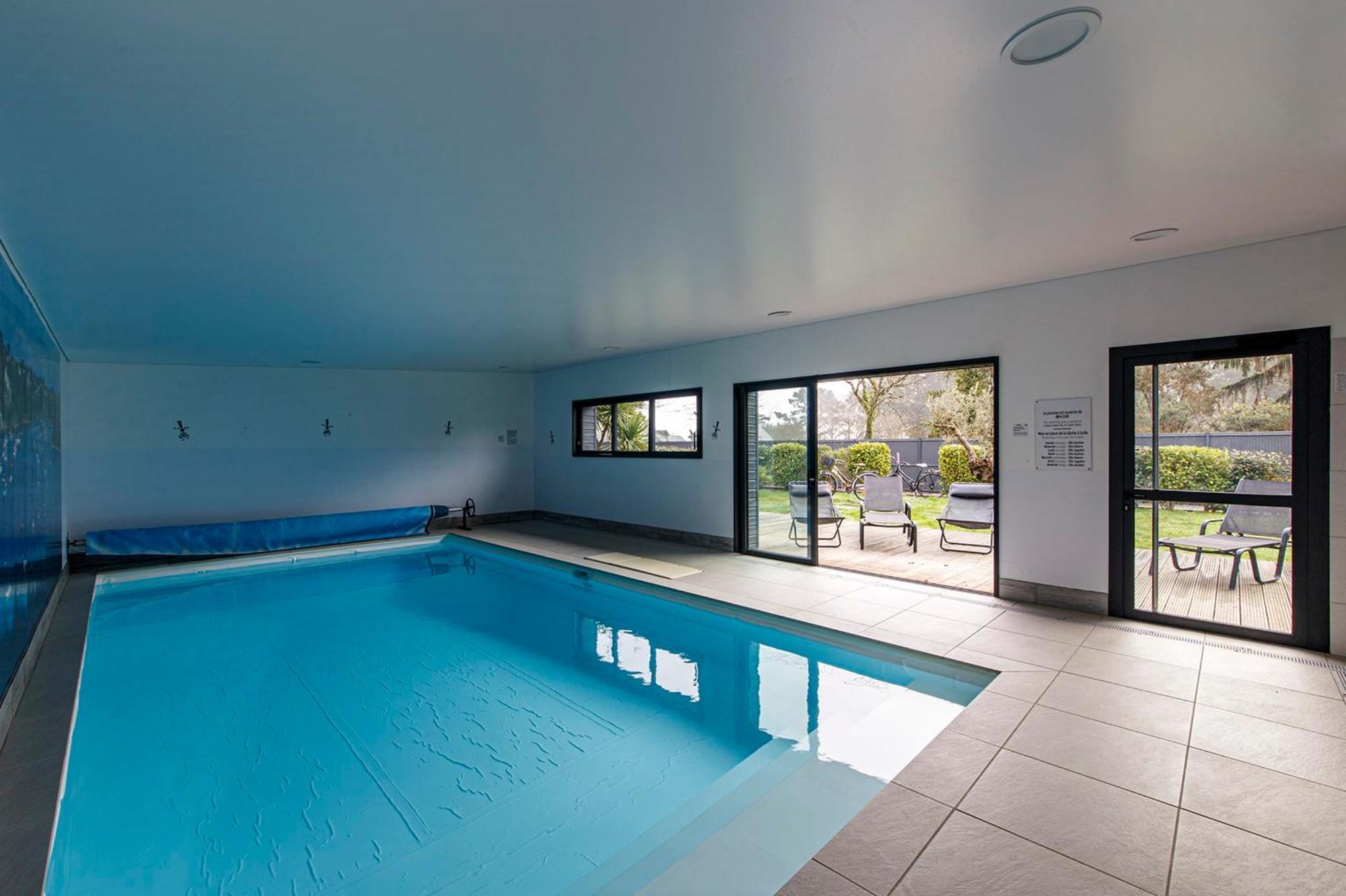 Holavre- Maison Pour 5P Avec Piscine Le Tour-du-Parc Kültér fotó